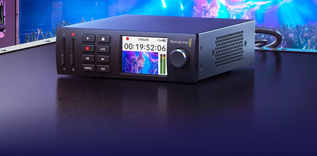 その他 HyperDeck Studio Mini Blackmagic Design HyperDeck Studio Mini - Mccom.tv