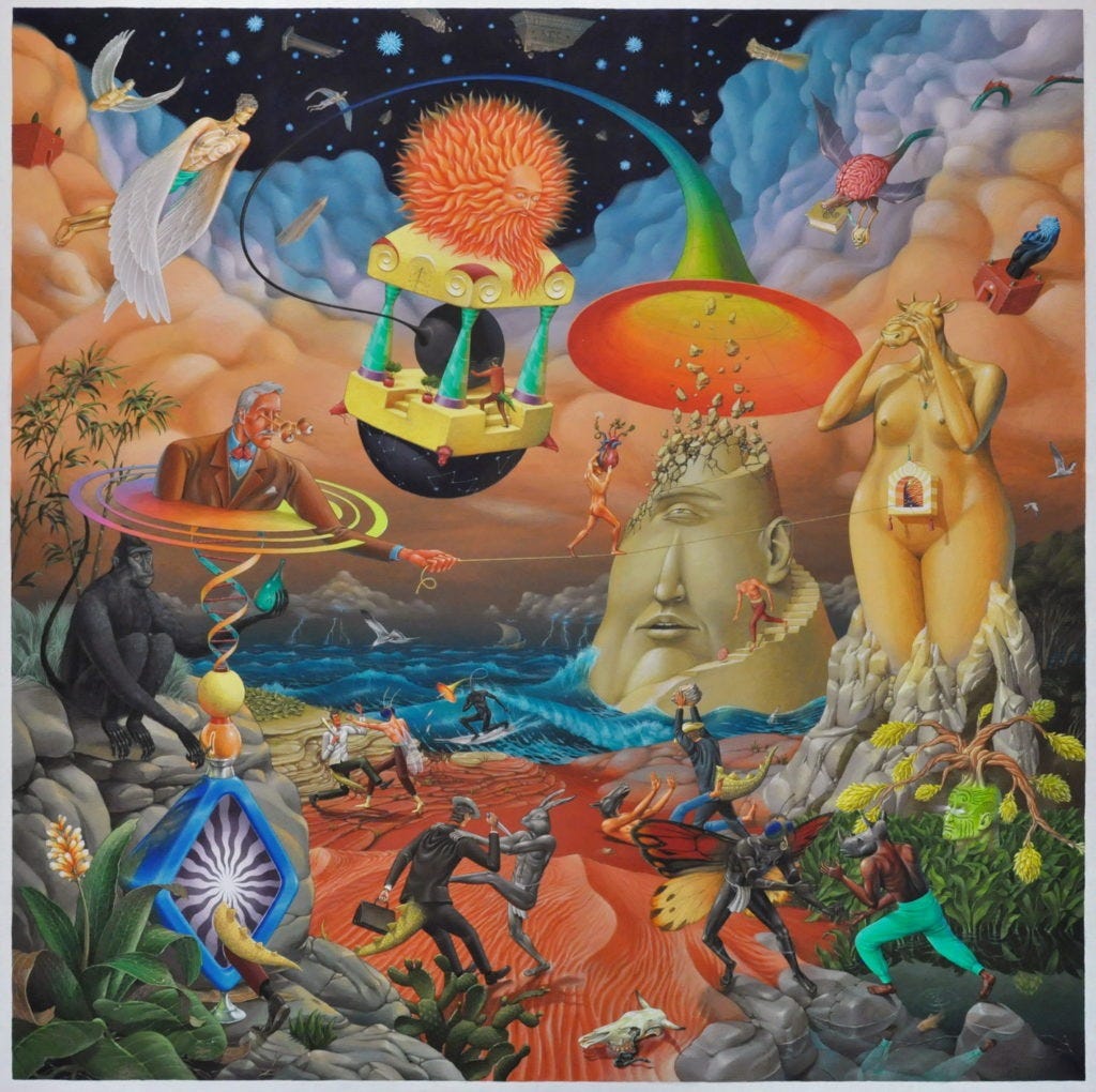 Surreal Paintings by Interesni Kazki | by Sam Woolfe | Medium