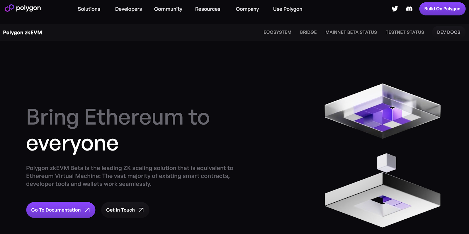 What is Polygon zkEVM?. The Polygon zkEVM is a massive leap… | by Ioannis  Tsiokos | StakeBaby | Medium