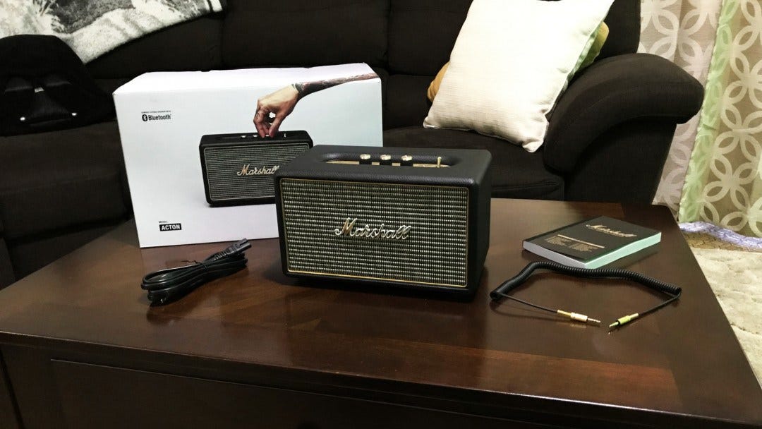 Marshall Acton Bluetooth Speaker REVIEW | by MacSources | Medium