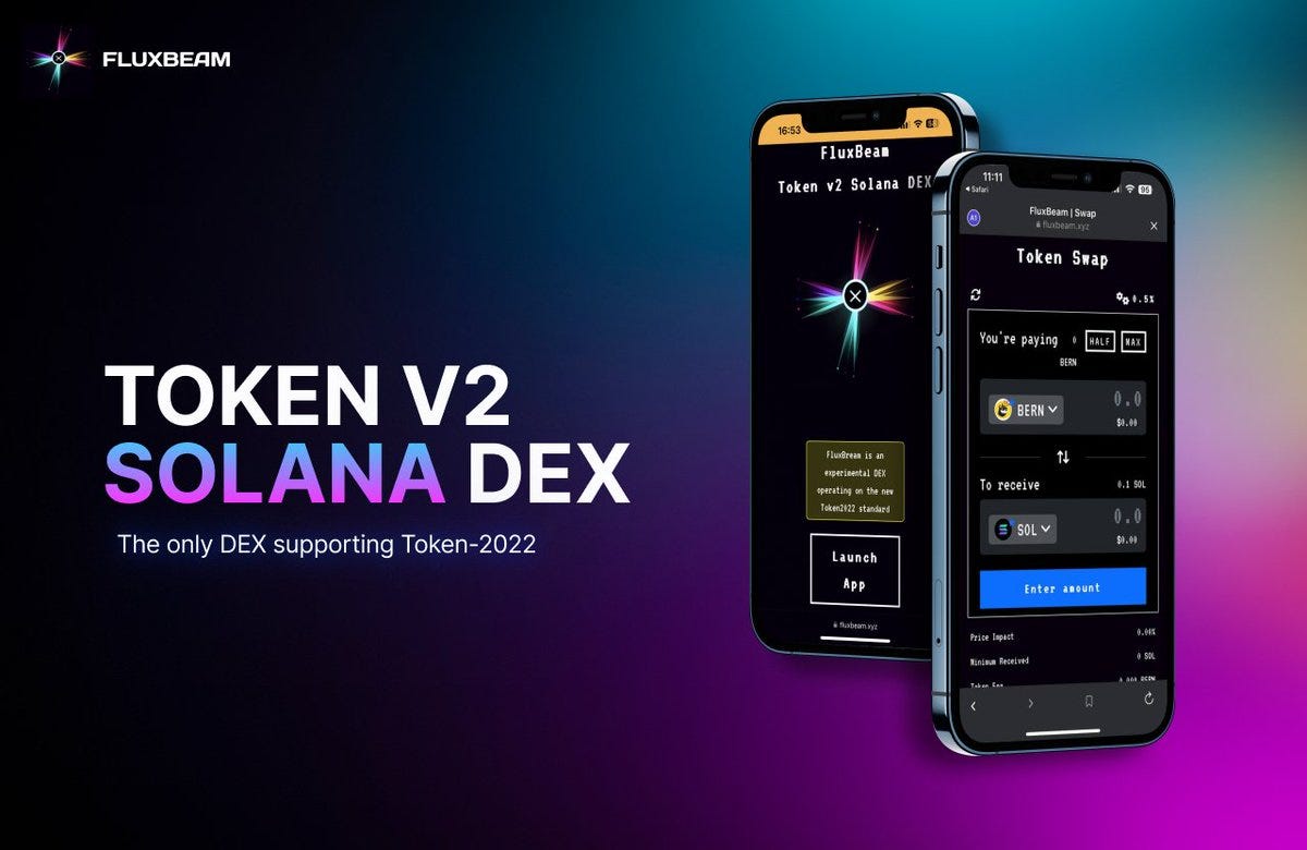How to create a Token using Fluxbeam and Solana Token Extensions. | by  FluxBeam, Fluxbot, FluxPad & Rugcheck | Medium