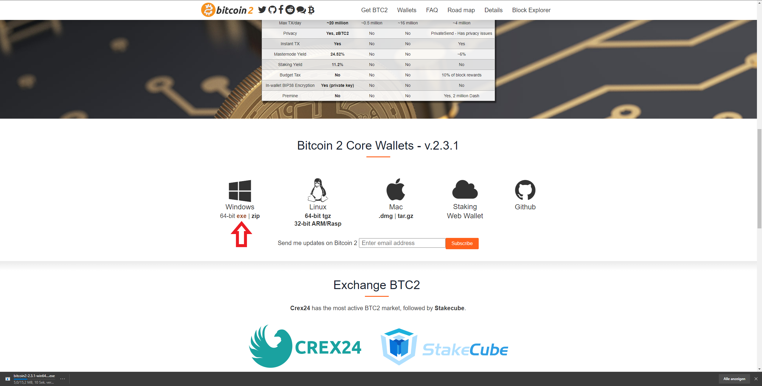 How do I install the Bitcoin 2 (BTC2) Core Wallet? | by Dennis333319 |  Medium
