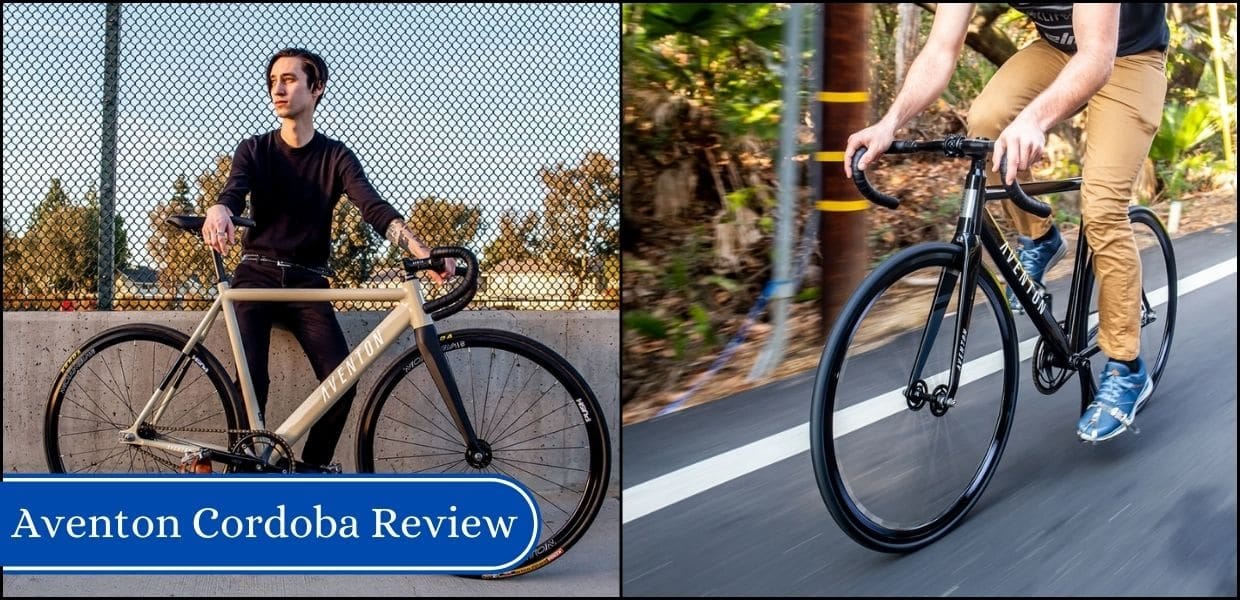 Aventon Cordoba LTD 完成車 Aventon Cordoba Fixed Gear Bike Desert - The Fixed Gear Shop