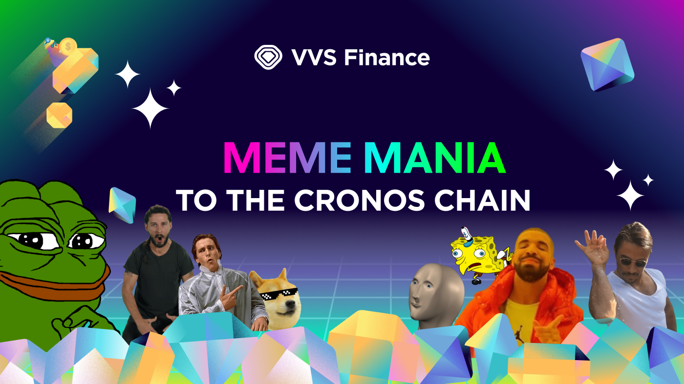 Unleash Your Meme on Cronos with VVS Finance! | by Miner Mole | VVS Finance  | Medium, image size:1400x787