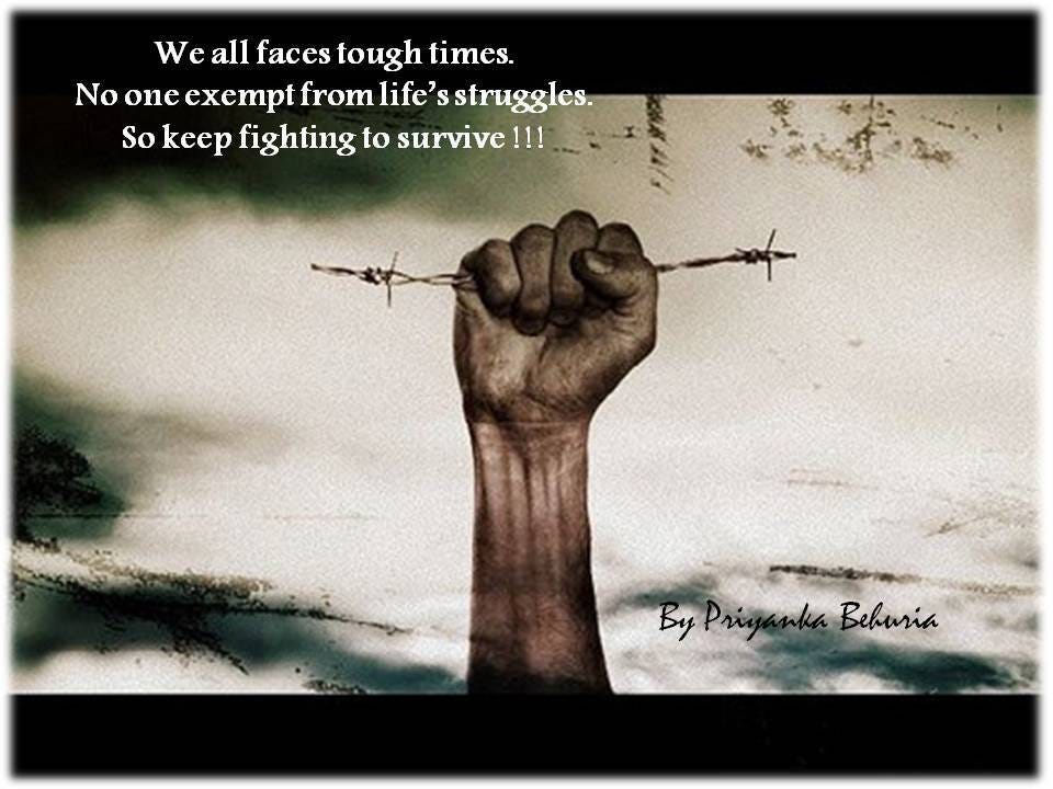 Fighting To Survive Quotes
