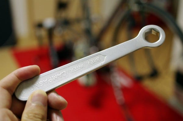 カンパニョーロピーナッツバターレンチ　絶版品　ビンテージ工具 Campagnolo Peanut Butter Wrench | by tkey | tklog