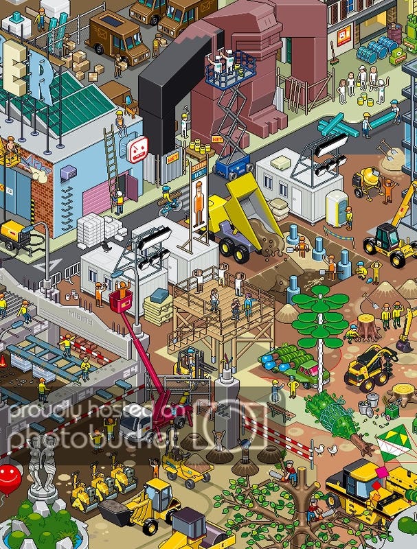 The Pixel Art of Eboy. New featured illustrator on Ape on the