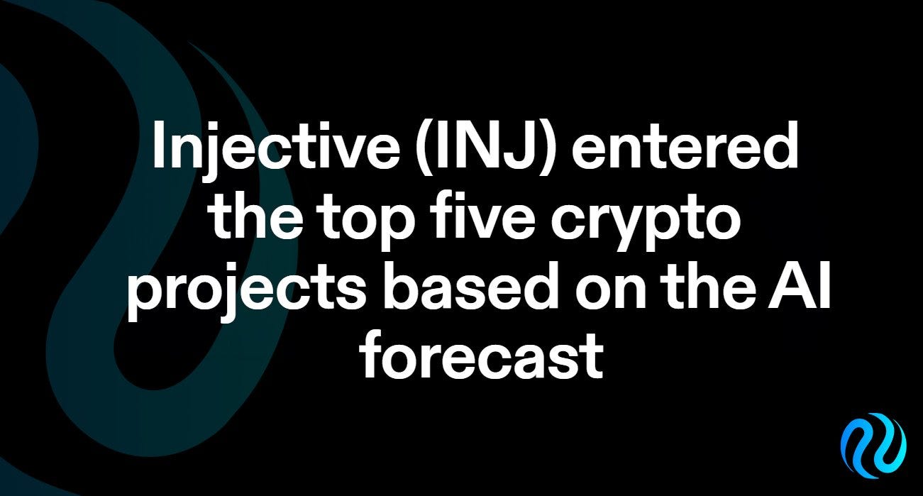 Injective Coin (INJ) in the Top of Cryptocurrencies Based on Forecast of  Artificial Intelligence with Growth Potential | by manofthemoon | Medium