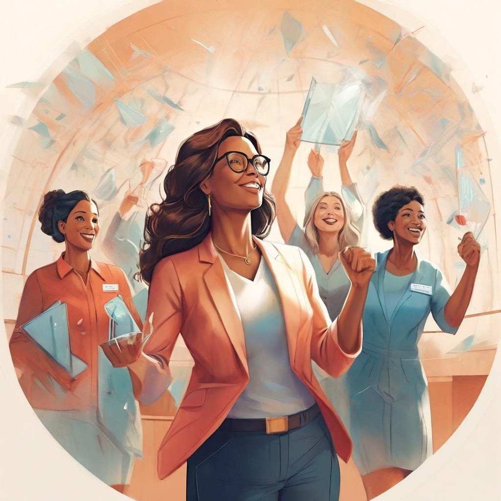 Celebrating International Women's Day with image in DALLE&Leonardo | by Tap4.AI | Medium