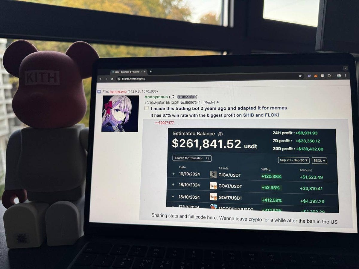 This meme coin trading bot was banned in US… | by DuaCrypto | Medium