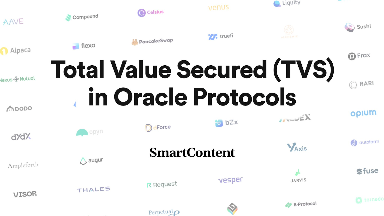 Defining Total Value Secured (TVS) In Decentralized Oracle Networks | by  SmartContent | Medium