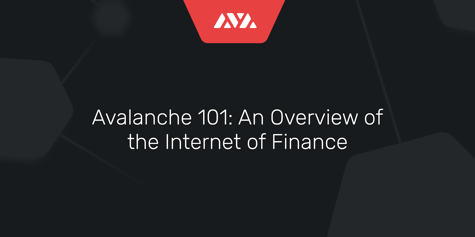 アバランチ 101：金融のインターネットの概要. 著：Ava Labs | by Avalanche-Japanese |  Avalanche-Japanese | Medium