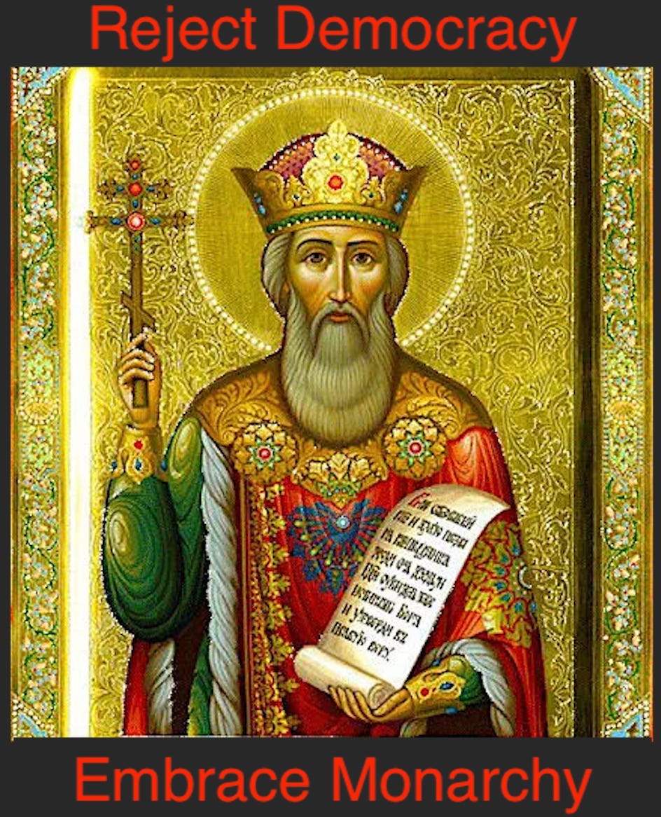 The Moral Argument For Monarchy. Part three of this trilogy on the