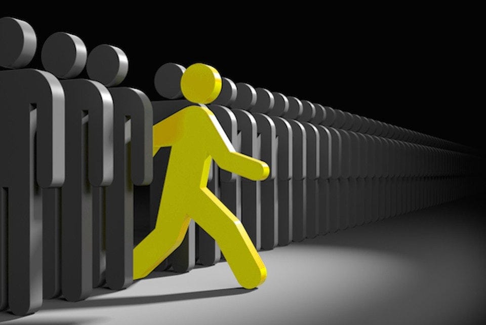 The Dark Art of Individualism: The Rise of the Individual and the Decline  of the Collective | by Meet Me In The Middle | For Everyone | Medium