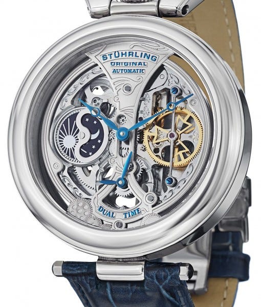 Gold Stainless Steel Stuhrling Magistrate Stuhrling Original