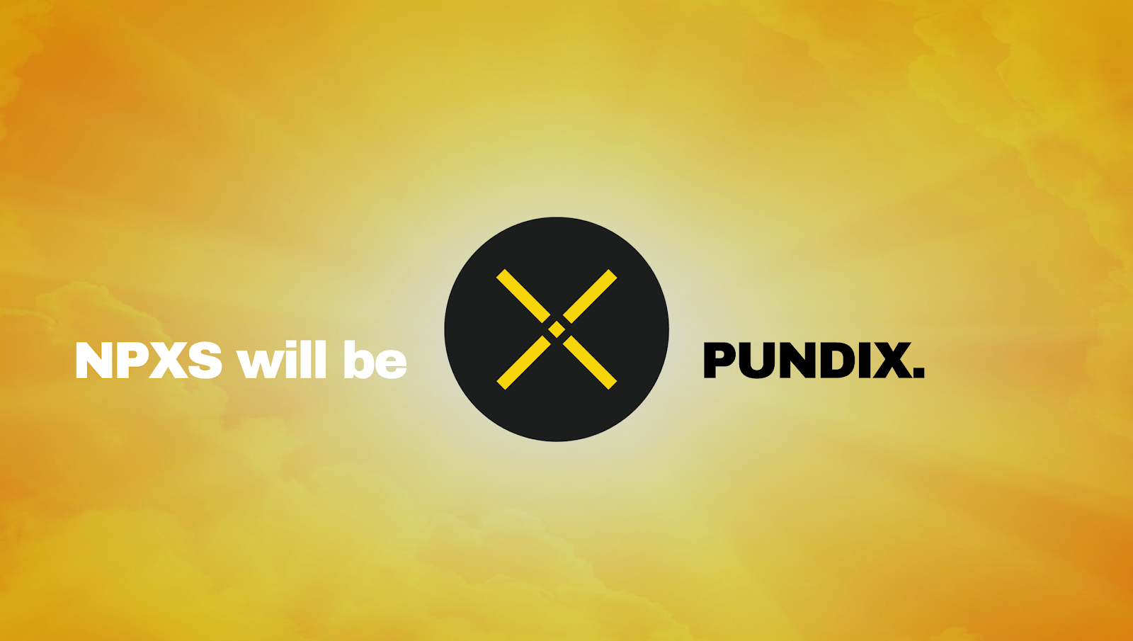 NPXS will be PUNDIX. The token redenomination will commence… | by Pundi X  (writers) | Pundi X | Medium