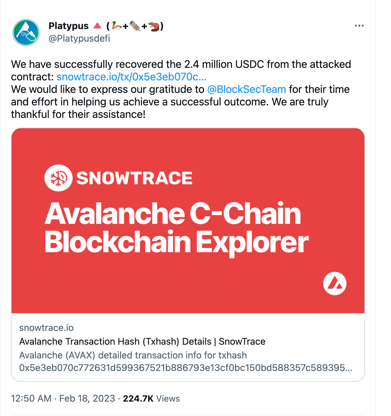 How BlockSec Rescued Stolen Funds: From Technical Perspectives of Three  Representative Cases | by BlockSec | Medium