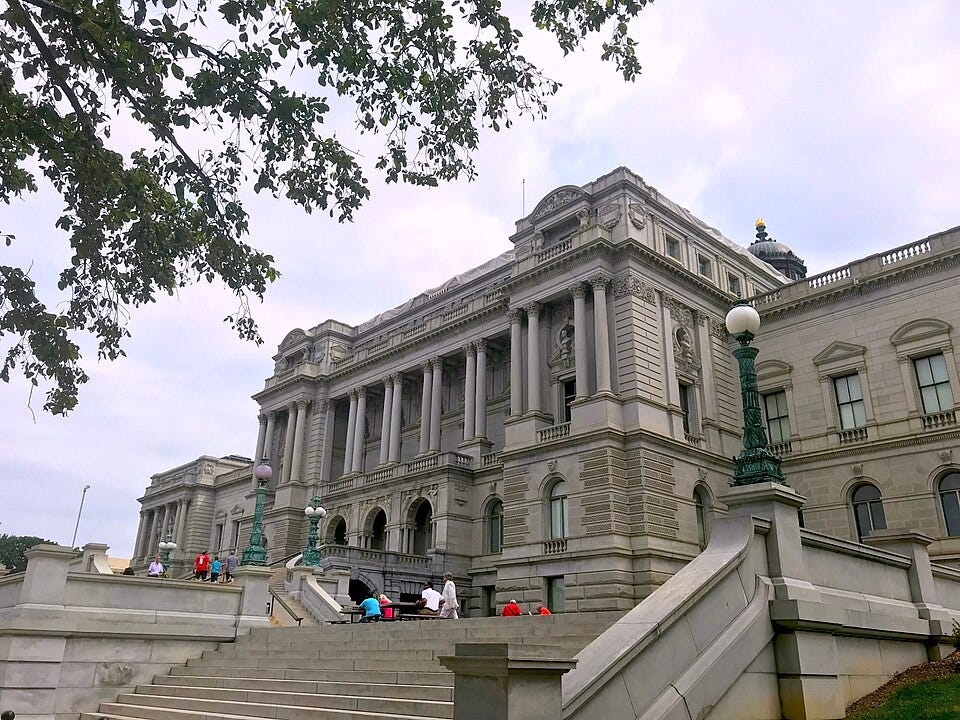 Library Of Congress Outside