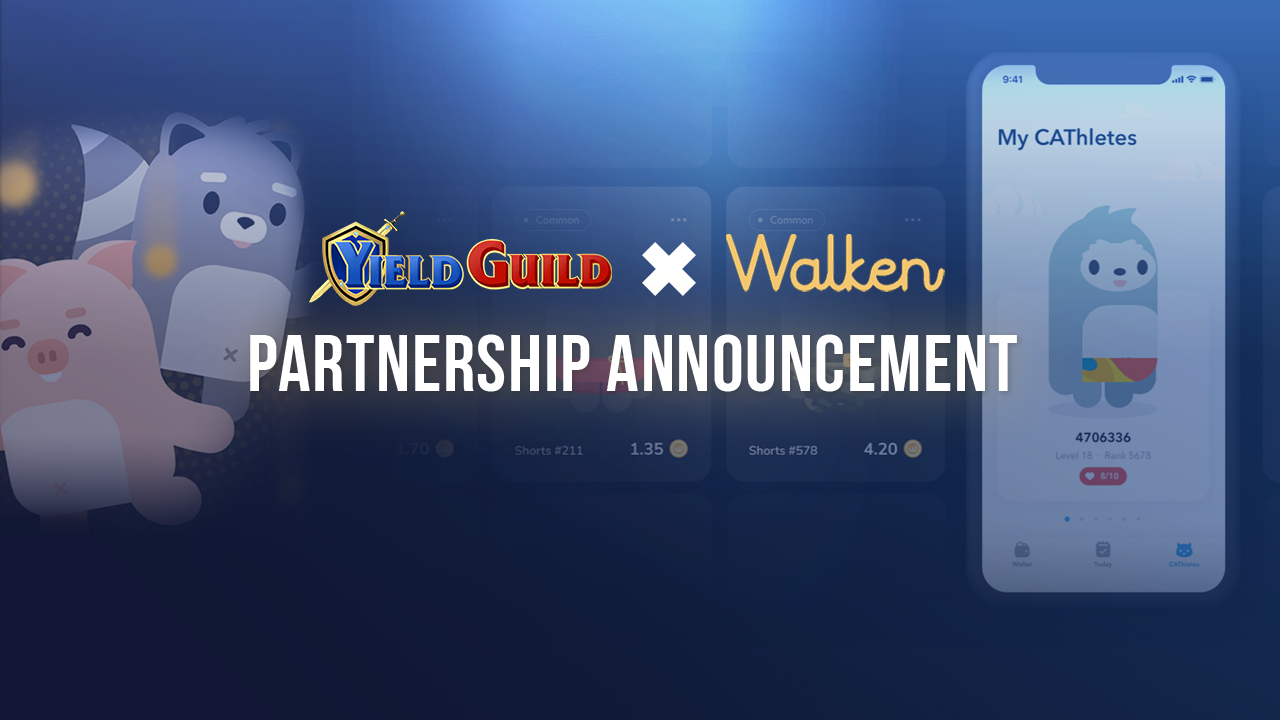 Yield Guild Games Partners with Walken, a Free-to-Play, Move-to-Earn Game  on Solana | by Yield Guild Games | Yield Guild Games | Medium