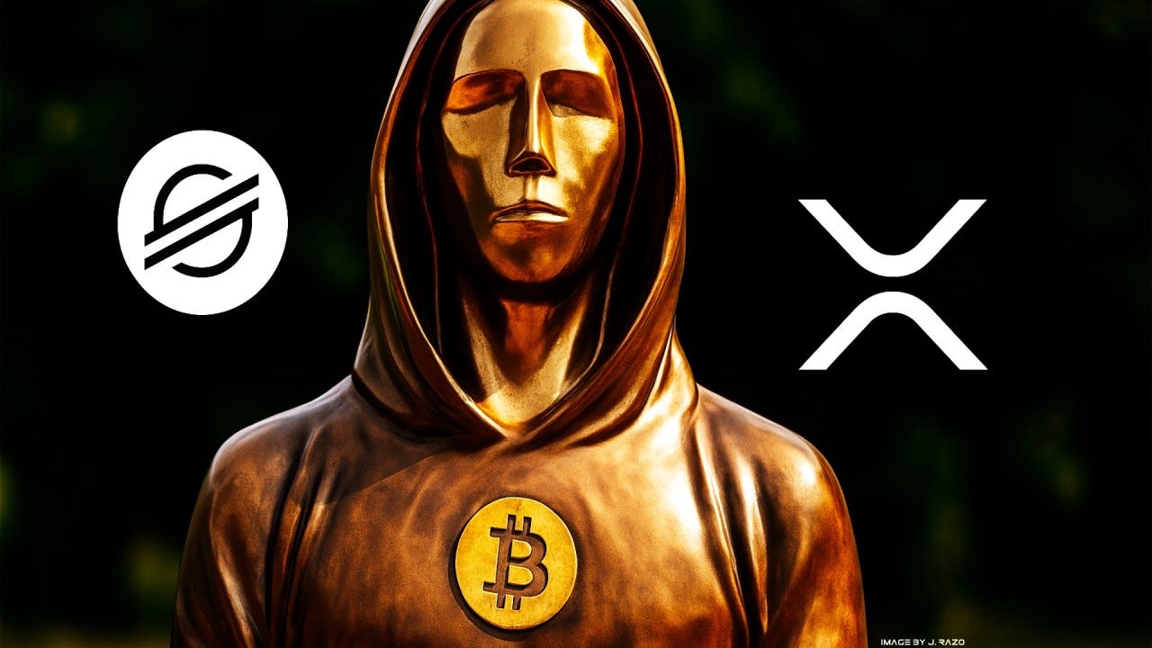 Unmasking Satoshi: Was Bitcoin Just a Beta Test for XRP and XLM? | by  Joseph Razo | Medium