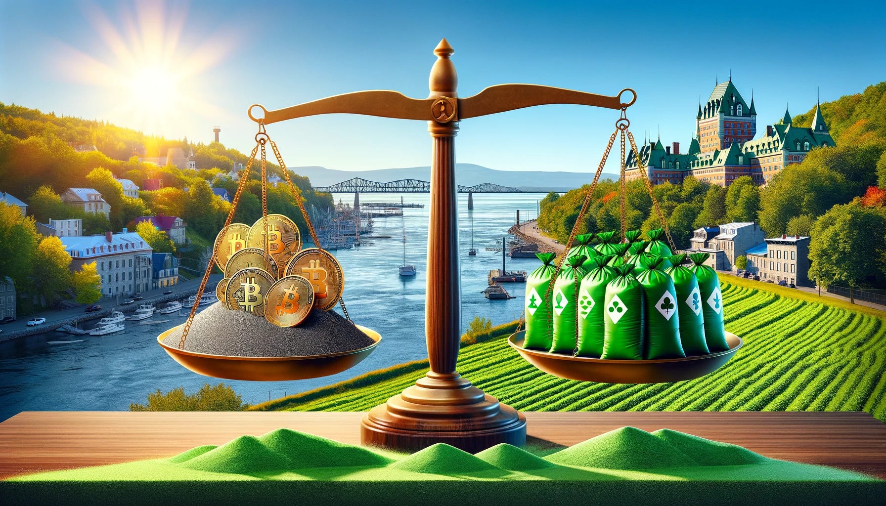If Quebec Dumped Crypto It Could Be A Green Fertilizer Giant | by Michael  Barnard | The Future is Electric | Medium