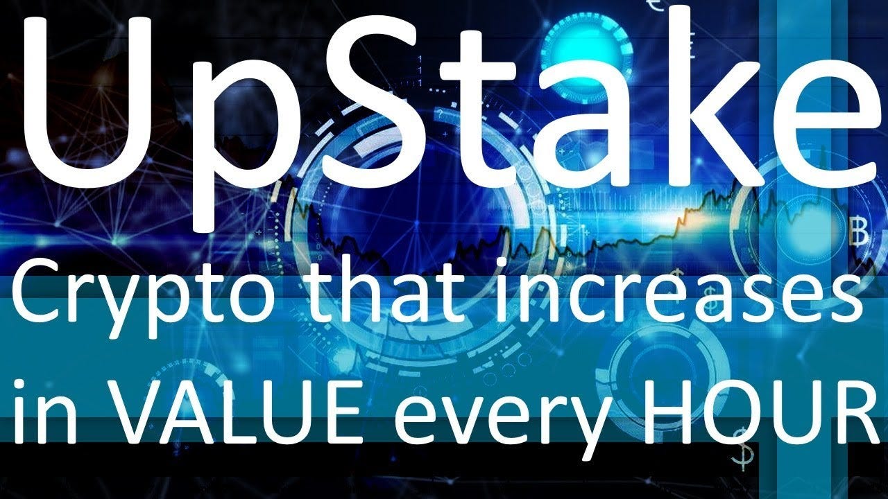 Upstake ICO Review Crypto that Increases in Value Every Hour | by Bruno  Lazo | Medium