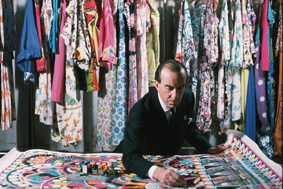 Emilio Pucci (1914–1992): The Accidental Fashion Icon | by Neri
