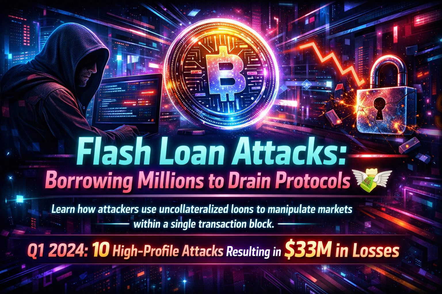 Flash Loan Attacks: Borrowing Millions to Drain Protocols 💸 | by  InstaTunnel | Dec, 2025 | Medium