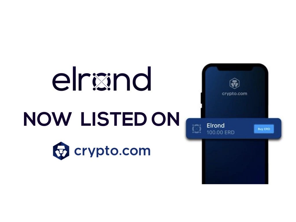 Adding Utility to ERD with Crypto.com | by Lucian Todea | Elrond Network |  Medium