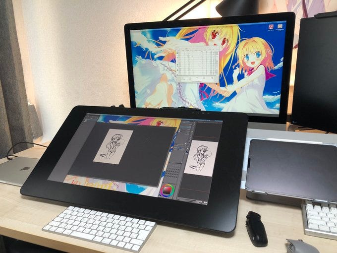 液晶タブレット Cintiq Pro 24を購入した感想. ついにPC用液晶