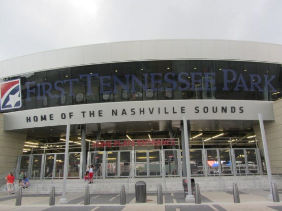 On the Road: My First Look at First Tennessee Park in Nashville