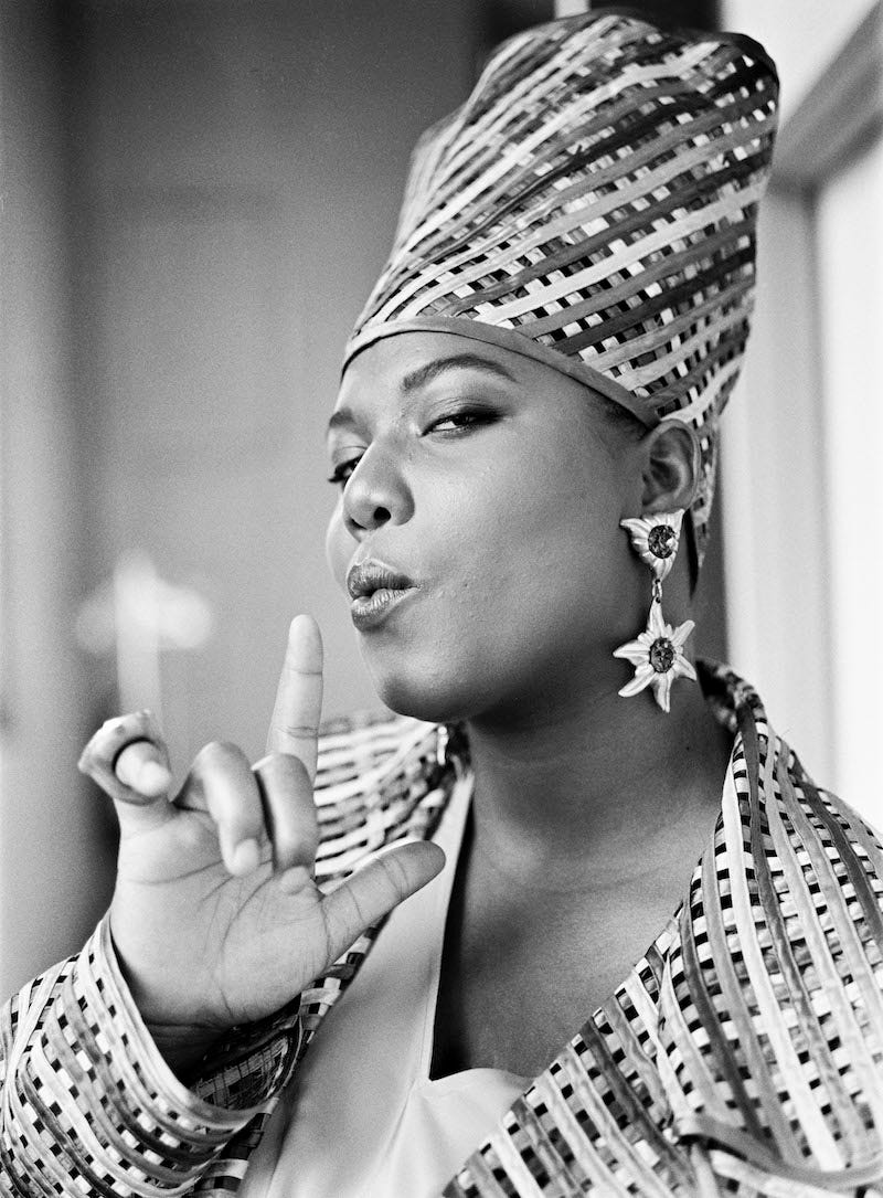 The Powerful Portrait of Queen Latifah | by Vikki Tobak | Medium, image size:800x1085