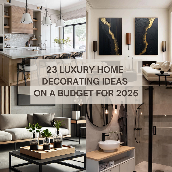 Luxury Home Makeover Ideas Without Breaking the Bank: Budget Chic ...
