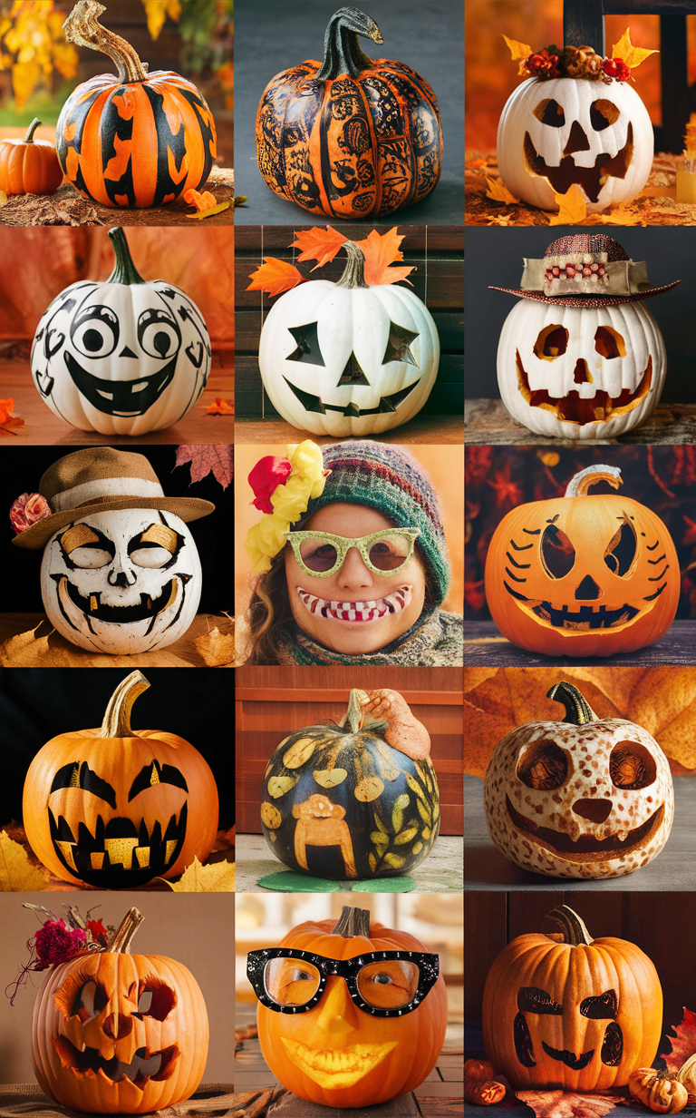 Top 15 stunning pumpkin painting fall décor ideas for Pinterest. | by Home  Cabinet Expert | Medium, image size:768x1232