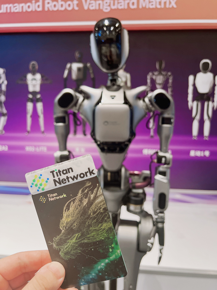 Titan Network Dragon Card