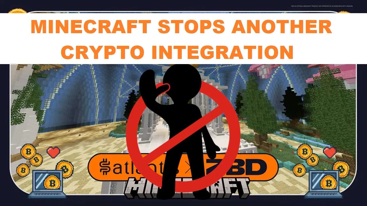 No more Bitcoin in Minecraft, Mojang tells Satlantis to stop | by Daniel  Jensen | Coinmonks | Medium