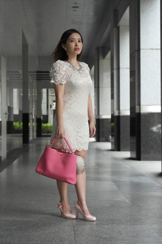 A White Lace Dress. I really like lace designs as I think | by Prudence  Yeo | Medium