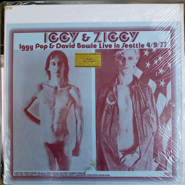 Let's remember when Iggy Pop played his first show in Seattle