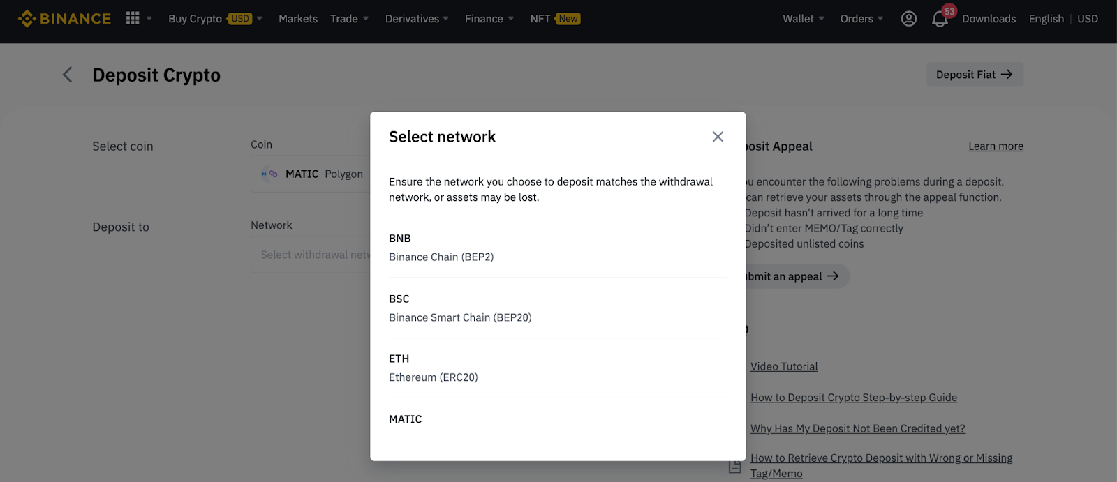 How to Deposit and Withdraw on Polygon PoS Commit-chain on Binance. | by  Polygon | The Polygon Blog | Medium