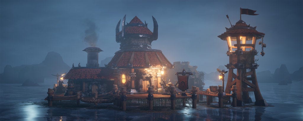 Building Orcish Forge in UE4. Catherine Zinovieva talked about her