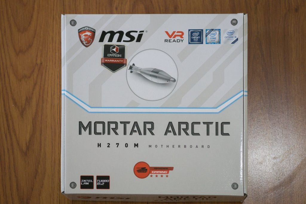 MSI H270M MORTAR ARCTIC おまけ+4gbRAM MSI H270M Mortar Arctic LGA1151 mATX H270M MORTAR ARCTIC B&H