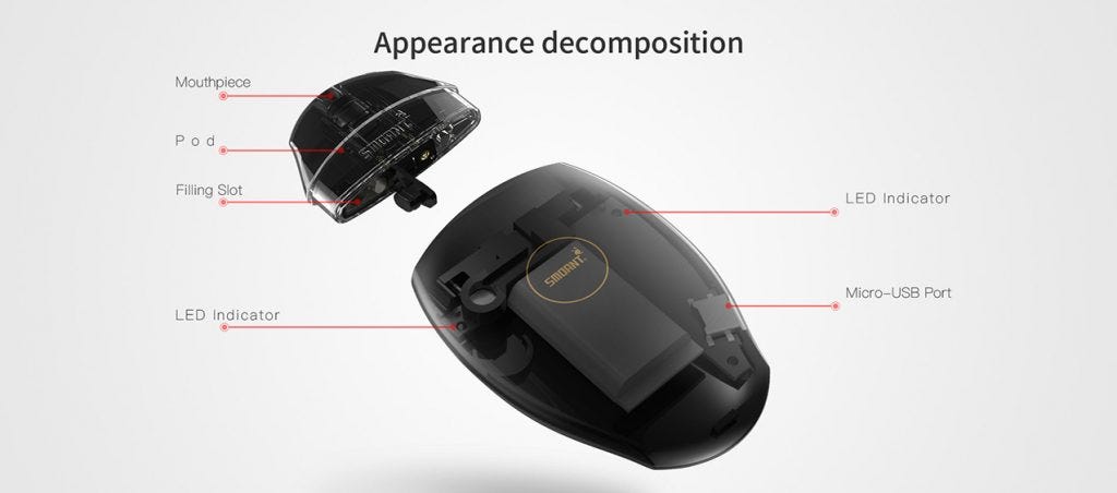 Smoant S8 Pod Kit Review. Let me start, by saying. I don't like | by  Health Cabin | Medium