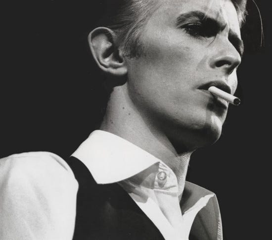 There Is Little That The Thin White Duke Doesn't Se