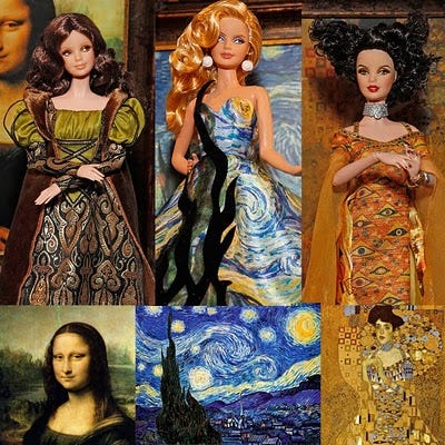 If Starry Night Were a Barbie | by Edith Zimmerman | The Hairpin | Medium