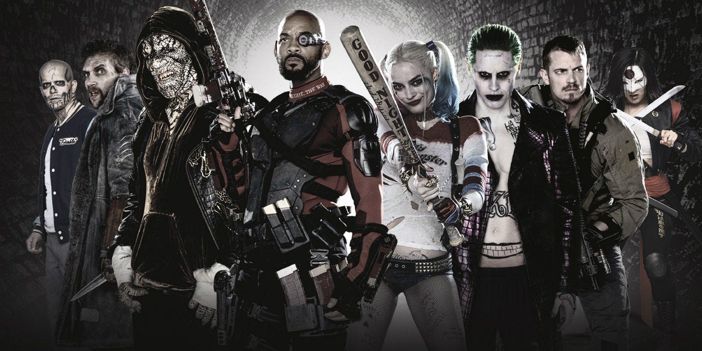 Suicide squad'. o «el Ferrari que se quedó estacionado» | by -Ixca- |  Historias en español | Medium, image size:1400x700