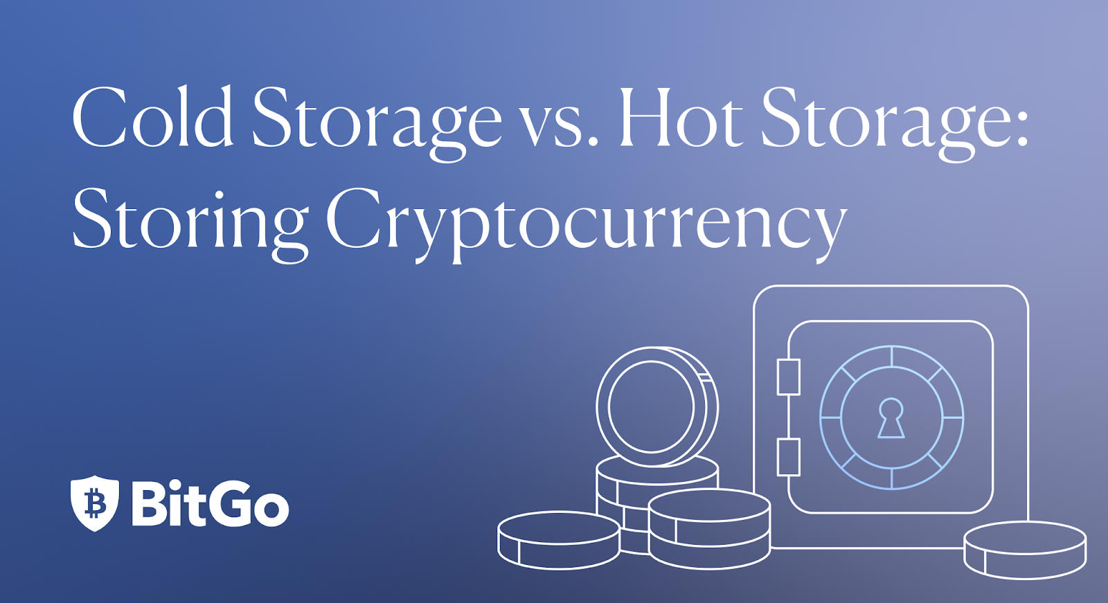 Cold Storage vs. Hot Storage: Storing Cryptocurrency | by BitGo Editor |  Official BitGo Blog