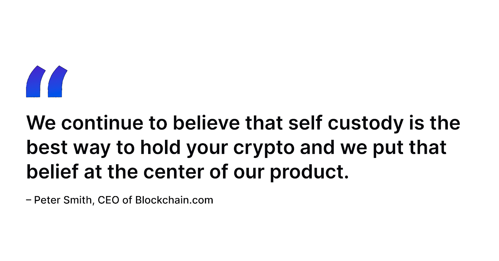 Self-Custody, Explained. Self-custody is the idea that an… | by Blockchain.com  | @blockchain | Medium