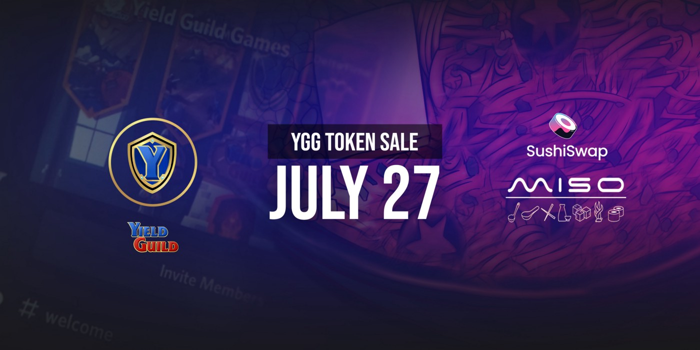YGG IDO 规则变更：将采取荷兰式拍卖！. Yield Guild Games 将在SushiSwap MISO… | by Yield  Guild Games | Medium