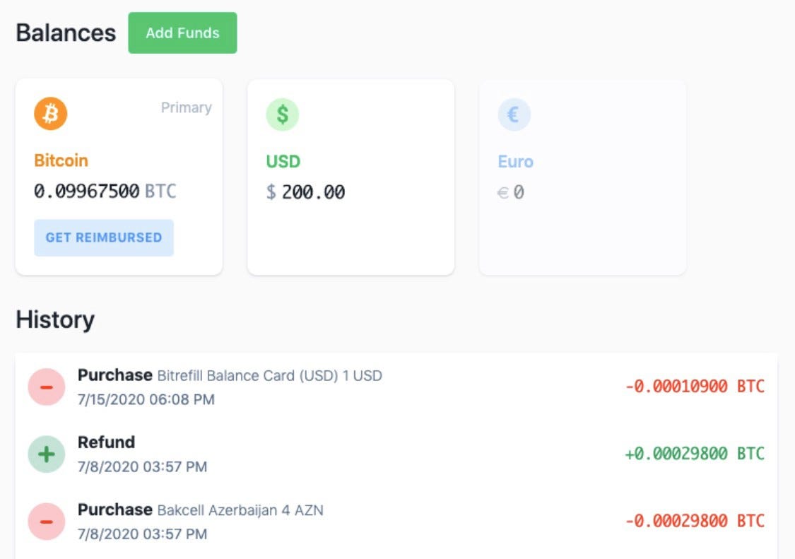 Las cuentas en USD de Bitrefill están aquí. | by Bitrefill | Bitrefill en  Español | Medium