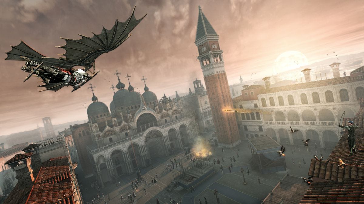 Welcome to Italy… How Assassin's Creed II employed magical realism to  create one of the greatest games of all time | by Casey Evans | Medium, image size:1200x675